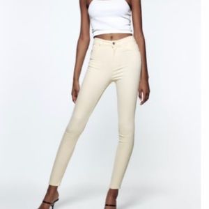 Zara High Rise Sculpt Jeans